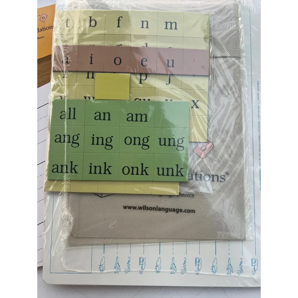 Wilson‎ Fundations Magnetic Letter Board K-1 & My Fundations Journal Dyslexia